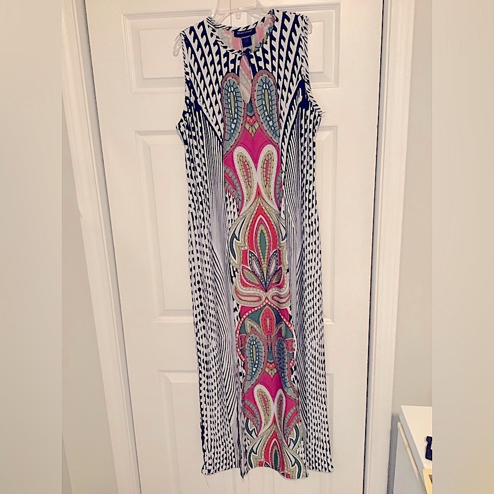 Colorful maxi dress